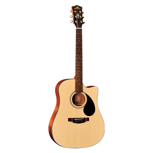 KEPMA Kapuma EDC/EAC Guitar Beginner Folk Guitar Newbie Kama Folk Novice Adult Electric Box EAC WAM丨Retro Color [40 inches]