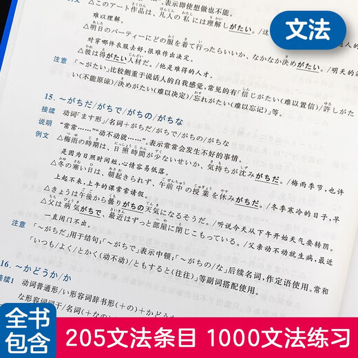日语红蓝宝书系列 蓝宝书 新日本语能力考试N3文法 语法（详解+练习）