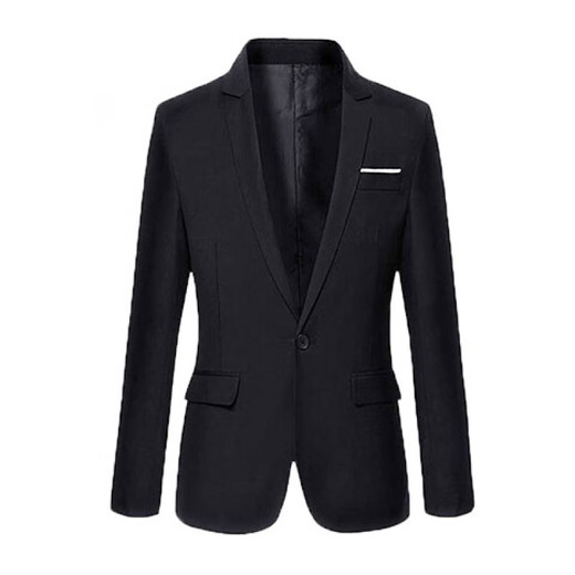 FANQI 18-year-old teenager high school student adult dress suit suit men's three-piece slim business suit gray single button (suit + shirt + trousers) tie L (101-115Jin Jin equals 0.5 kg)