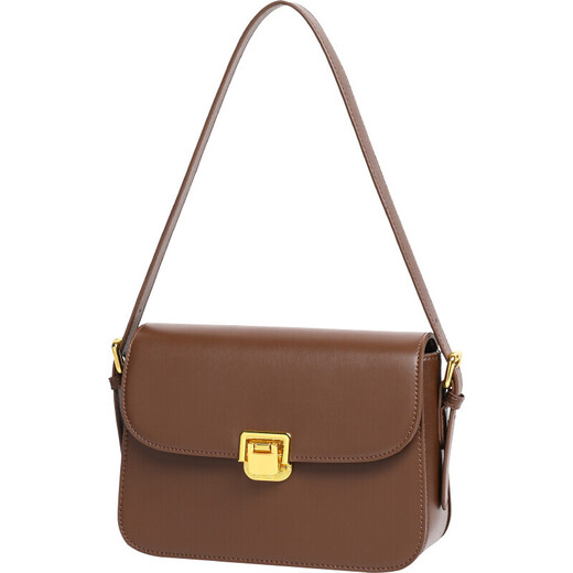 Viney Sattle Bag Cowhide Bag Damenbeutel Leichte Luxus-Achselhöhle Eins Schulter-Crossbody-Body-Geburtstagsgeschenk High-End-Gefühl für Freundin Frau