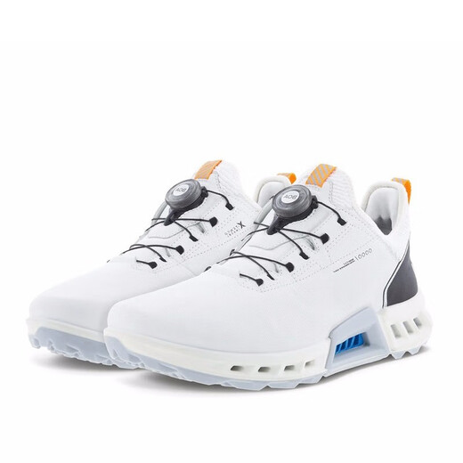 DOGHC golf shoes men's waterproof brand cabinet withdrawal men's shoes breathable non-slip BOA lock button waterproof sports footwear white 41

