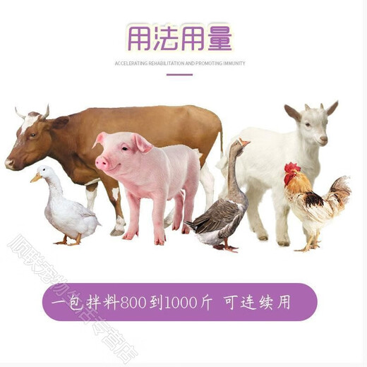 OEMG fast-selling calcium, phosphorus, zinc and magnesium veterinary bone meal for chickens, ducks, goose, pigs, cattle and sheep, special bone strengthening supplement 1000g/pack