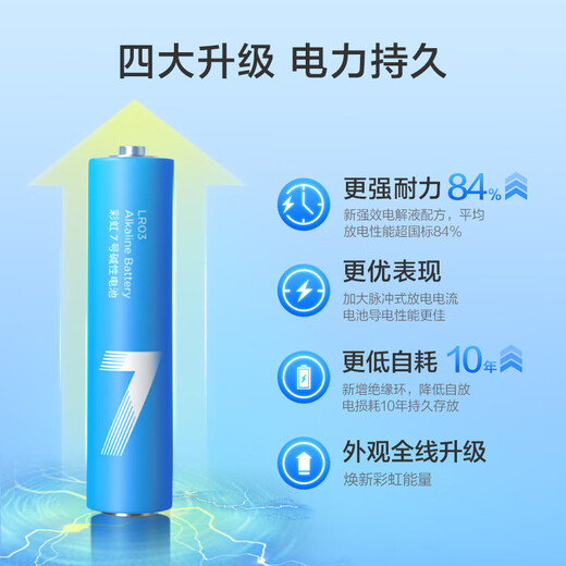 Made in Tokyo, AA-sized batteries with 24 cells in a rainbow pack. AA-sized batteries are alkaline, super-performance, lead-free and mercury-free. Suitable for blood pressure monitors/fingerprint locks/remote controls/walkie-talkies/children's toys.