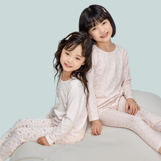
Lilizi Lilizi autumn clothes and autumn pants children's pajamas modal cotton women's boneless inner wear thin thermal underwear set M3892 (180g thin) 180cm (recommended 165-170cm)