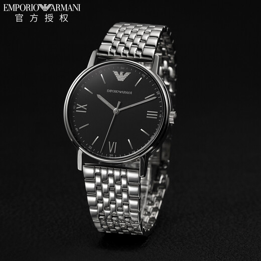 Emporio Armani Regardez les affaires pour hommes décontractés pour le quartz de la mode Regardez un cadeau d'anniversaire pour le petit ami AR11152 Boîte-cadeau d'amour
