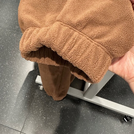 耐克（NIKE）冬季新款摇粒绒女子运动训练保暖加厚收口长裤休闲裤 HQ4877-259 S