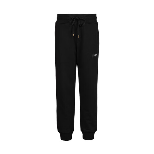 VERSACE JEANS COUTURE奢侈品男装休闲长裤日常通勤运动简约裤子 礼物12138 黑色 XL