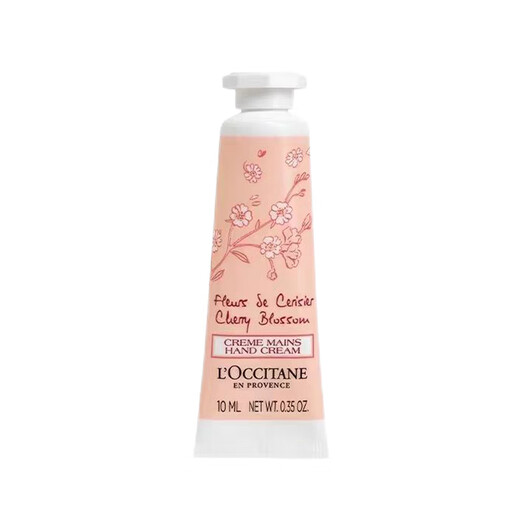 L OCCITANE hand cream 10ml sweet cherry blossom/dawn camellia (randomly distributed) autumn and winter moisturizing and fragrant