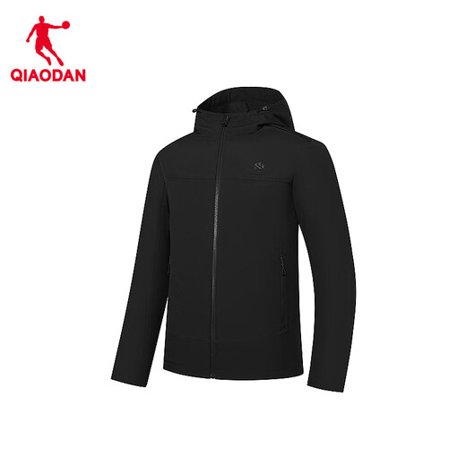 Jordan Mountain God Lite velvet windbreaker men's autumn and winter thickened warm hooded jacket men's jacket outdoor assault sportswear