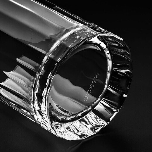 Circle Joy Whiskey Cup Italian imported spirits cup foreign wine cup household water cup crystal glass 2-pack CJ-JB03