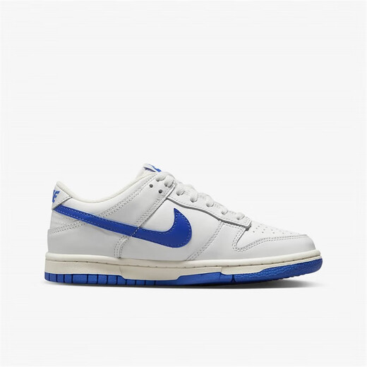 耐克（NIKE）女鞋 Dunk Low 摩卡咖啡巧克力色复古低帮休闲运动鞋防滑耐磨板鞋 DH9765-105 白蓝GS#送礼推荐 38