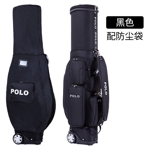POLO golf club men's junior and intermediate practice set, complete set of carbon clubs, professional competition clubs, complete set of steel shaft + telescopic ball bag
