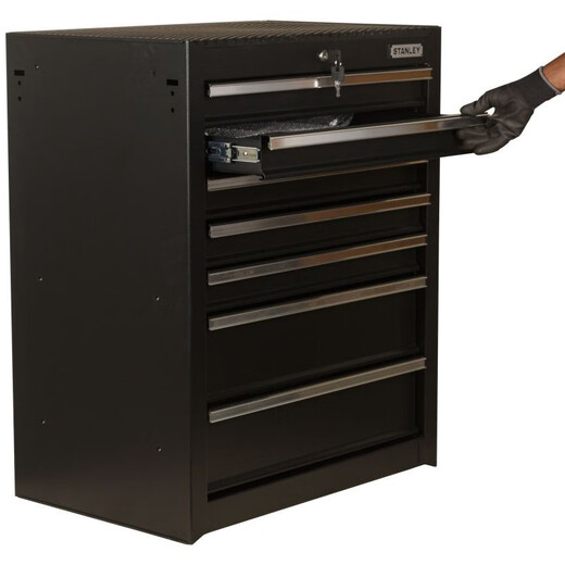Stanley (STANLEY) drawer-type tool cart tool cabinet mobile storage cabinet auto repair workshop storage cart 7-drawer tool cart with lock 93-547-23