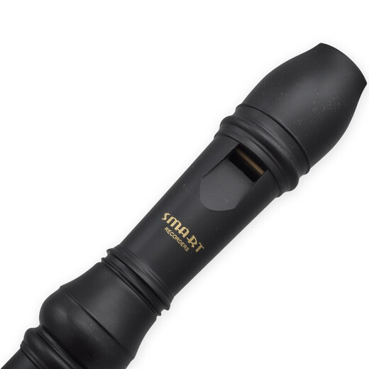 SMART musical instrument SMART B British 8-hole C-tuned treble baroque HY26BX10 classroom student teaching recorder free engraving British B black 26BX standard