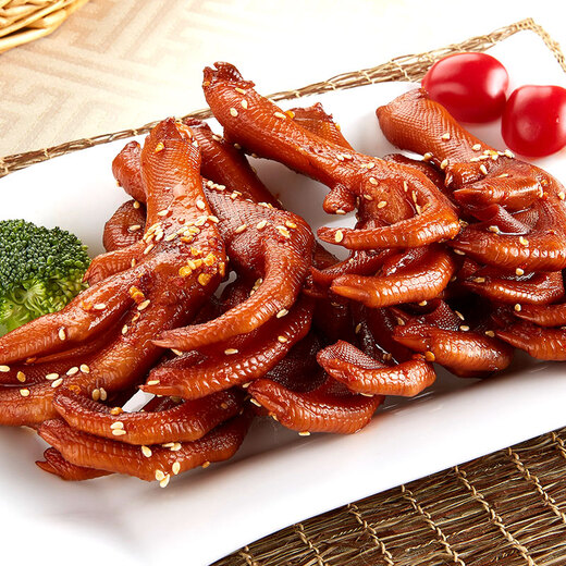 CP Zhengda Food Cherry Valley Duck Feet 1Jin Jin is equal to 0.5 kilograms of fresh duck products, bone-in duck feet, duck feet, duck stewed spicy duck products