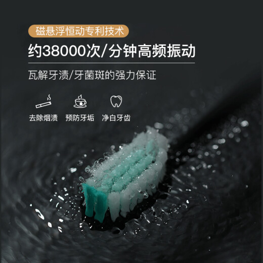 NetEase carefully selects Japanese-style sonic electric toothbrushes for gift giving. The upgraded version is 3-speed controlled and waterproof. Adult rechargeable sonic vibration toothbrush for couples [upgraded version] ivory white body + one brush head.