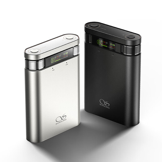 SHANLING H2 decoding headphone amp all-in-one headphone audio amplifier pure tone player portable small tail 4.4 balanced Bluetooth 5.0 H2 black
