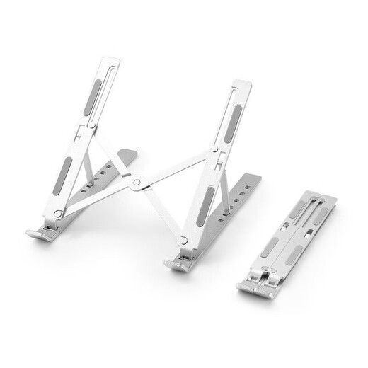 Sangqi is suitable for Lenovo Savior Y9000P Y7000P R9000 R7000 computer stand Xiaoxin 14/16Pro notebook radiator elevated silent base aluminum alloy heat dissipation bracket (silver - upgraded version) 15.6 inches Other brand computers take this item