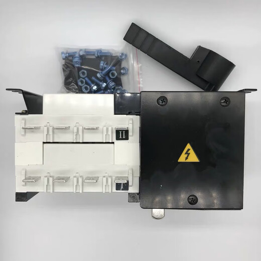 Delixi dual power automatic transfer switch CDQ1S three-phase four-wire isolation switch two in and one out 500A 4p