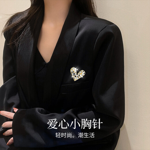 SENDME one week brooch gift box butterfly suit pin anti-exposure accessories birthday gift for girlfriend Saturday set brooch gift box