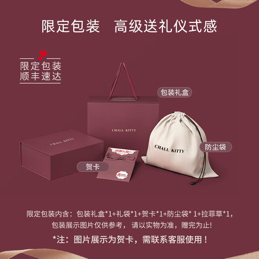CHALL KITTY轻奢包包女包牛皮单肩包斜挎枕头腋下包生日礼物高级感送女友老婆 【白色】ck风时尚百搭小众高级感