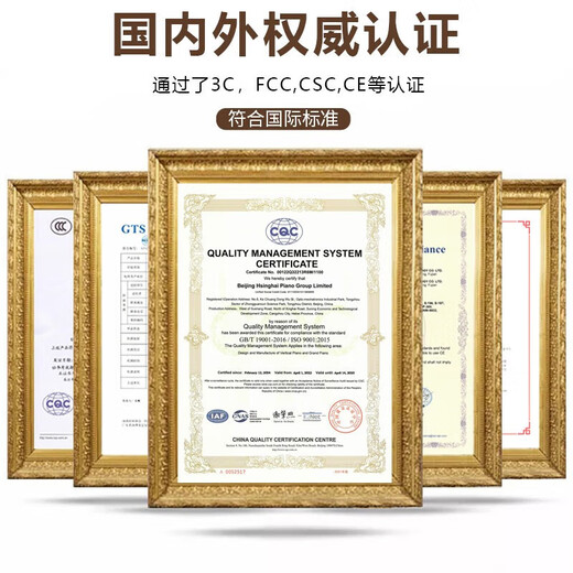 星海立式钢琴德国进口配件 智能静音钢琴 初学考级演奏通用钢琴 XU-118FA黑色【人气热销】