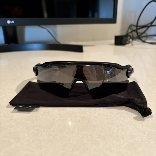 OAKLEY欧克利RADA哑光黑跑步太阳镜山地骑行运动眼镜护目镜摩托0OO9208 0OO9208-C4