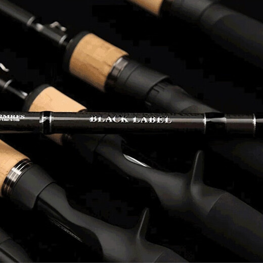 达亿瓦（DAIWA）日版黑标BLACK LABEL路亚竿直柄枪柄虫竿鲈鱼鳜鱼竿虫竿黑坑竿 2m 日版671MHFB枪