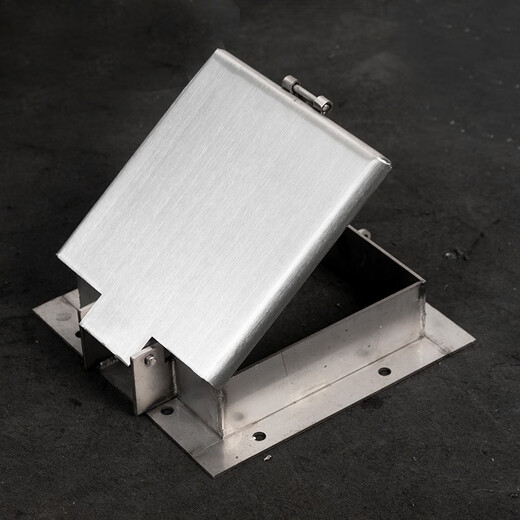 
Huake Yangchuang 304 stainless steel manhole cover 201 round square sewage manhole cover patio cover municipal power cover manhole cover can lock 600*680*60