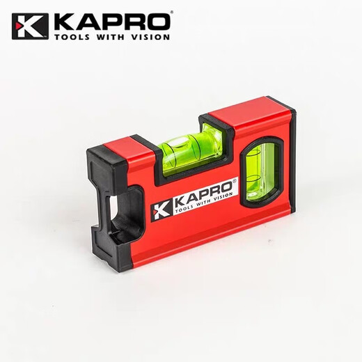 KAPRO Cape Road 771 new level high-precision strong magnetic aluminum alloy thickened portable mini flat water level 771-42M-20cm strong magnetic