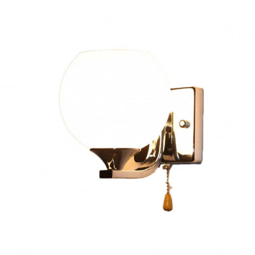 
OUOETY wall light with pull-line switch Bedside lamp Modern simple creative LED bedroom living room staircase aisle balcony 693 pull-line switch 5 watts