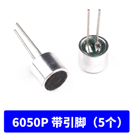 Micrófono electret capacitivo Cabezal de micrófono 6050p 9767p con Pin 9*7mm6*5 Pickup de micrófono 52dB 9767p sin PIN 5