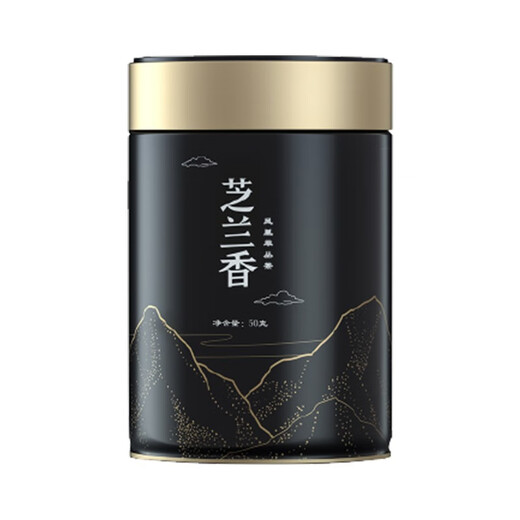 天池1392茶叶 凤凰高山单枞茶 芝兰香有机单丛乌龙茶 七彩罐装50g