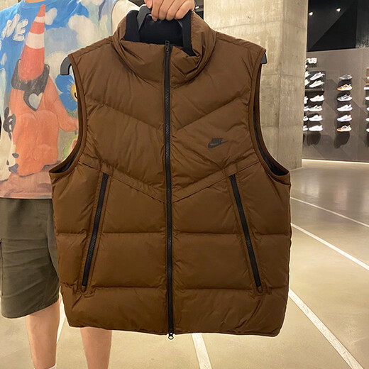 耐克（NIKE）羽绒马甲背心男冬季新款运动保暖外套 DV1136 FB7374 DV1136-010 XXL