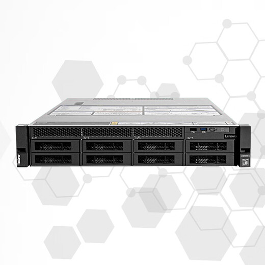 联想信创服务器海光SR658H/SR658HV2 【机架】2U Deepseek图形工作站GPU计算存储服务器定制 SR658H V2 2*海光7375 64核2.0 512G/960G*2+8T*4
