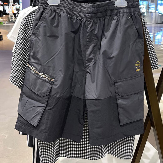 阿迪达斯 （adidas）NEO短裤男裤夏季透气休闲裤健身训练裤子工装风运动裤 HC9737 2XL