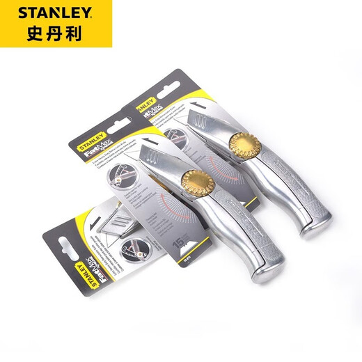 STANLEY Autor pesado acero inoxidable de acero inoxidable giratorio giratoria Multifunción Fondo de pantalla espesado Saféz de cuchillo de grado de grado industrial Hoja de gancho 5 piezas-11-983-0-11C