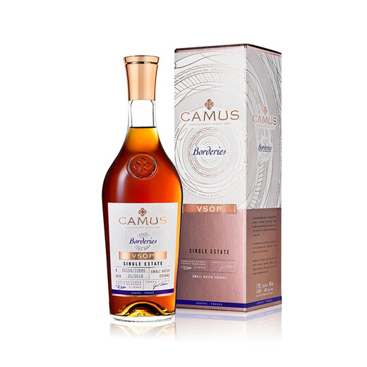 卡慕（CAMUS）经典布特妮干邑白兰地洋酒单一庄园法国原装进口洋酒 1000mL 2瓶(布特妮VSOP)