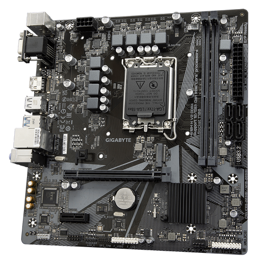技嘉/华硕/微星H610M系列搭酷睿12100F/12400F/12490F全新主板CPU套装 技嘉H610M H V2 D4 +i5 12400 全新散片(带核显）