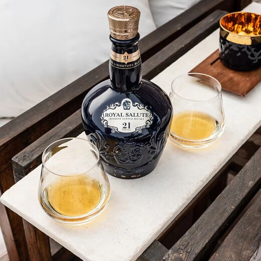 皇家礼炮（Royal Salute）21年 苏格兰 调和型威士忌 进口洋酒烈酒 商务宴请送礼佳选 21年 700ml 2瓶