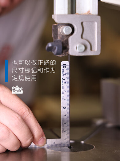 XMSJ定制日本和高精度曲尺直角尺小型不锈钢迷你尺正反同刻度10/ 3 3寸法师105CM12101