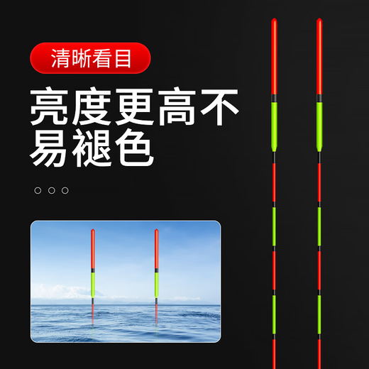 Zailu Fishing Float Set Full Set Bold Eye-catching Wild Fishing Crucian Carp Float Highly Sensitive Nano Float Carp Float Box Buoy Fishing Gear BS Float Box