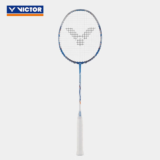 Victor Victor Badminton Racket TK220H-II zweite Generation Full Carbon Ein-Port-Fortgeschrittene und defensives mittleres suspendiertes Griff TK220H-iia Rauch weiß [3U]