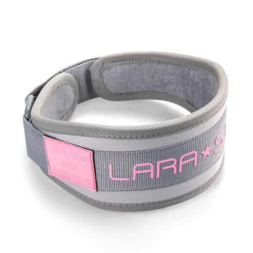 Laura Star Attractive Fitness Belt Women's Deadlift Squat Support Belt Strength Equipment Training Exercise Gray Narrow S
