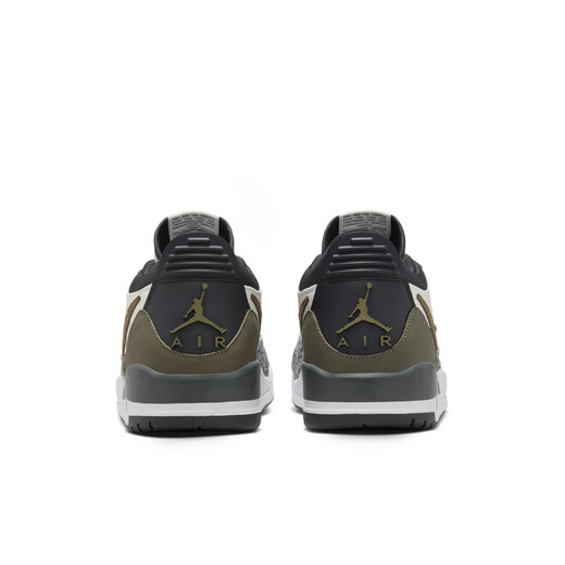 耐克（NIKE）Jordan官方耐克乔丹AJ312男子运动鞋夏季缓震低帮CD7069 120帆白/中橄榄绿/黑/狼灰 41