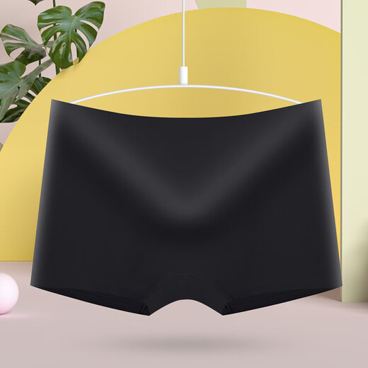 邹润安艾特莱医疗游泳防感染内裤女性温泉防水内裤游泳裤内裤男温泉防 升级三角黑色防水隔菌泳裤