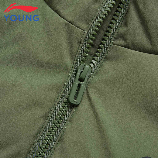 Li Ning Children's Clothing Children's Down Vest Men's and Women's Small and Big Children's 85% Duck Down Warm Vest Jacket 140YMRU015-3