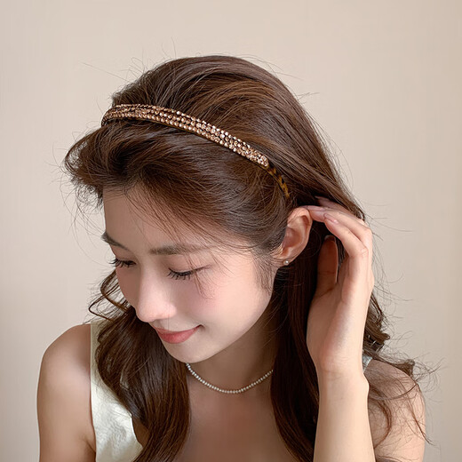Chimera (CHIMERA) light luxury princess style hairband high-end Korean style simple broken hair headband hair accessories girl birthday gift