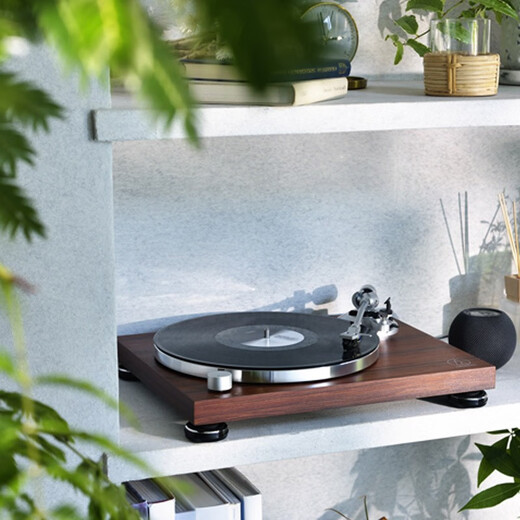 Audio-technica AT-LPW50BT RW Audio-technica vinyl record player Bluetooth wireless vinyl player New Year's gift Annual party gift Furniture ornaments Mahogany color decoration LPW-50BT RW standard