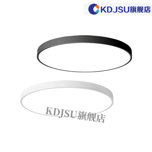 秀雷华艺照明 吸顶灯卡奇洛吸顶灯圆形卧室灯现代简约大气客厅灯过道 白美圆-23cm18W高光